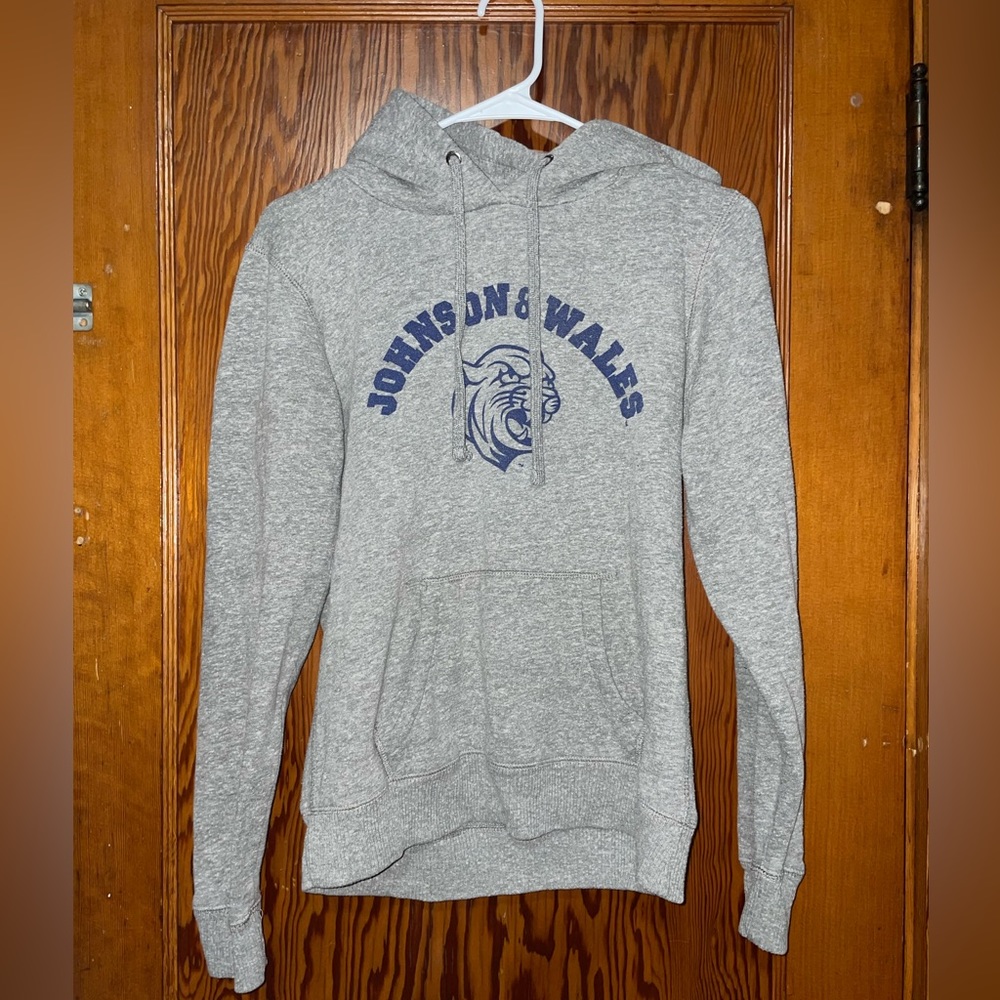 Grey Johnson & Wales Pullover Hoodie